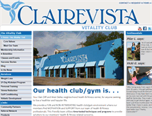 Tablet Screenshot of clairevista.com